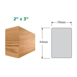 SAVEWOOD LUMBER 2X3X12 KD S4S LAUAN